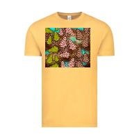 Vintage Mustard little debbie tree cakes leopard turquoise Vintage Tee - JahusDesignShop