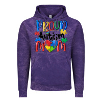 Cloud Purple proud autism mom Vintage Hoodie - MaliasSmallBusiness
