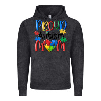 Vintage Black proud autism mom Vintage Hoodie - MaliasSmallBusiness