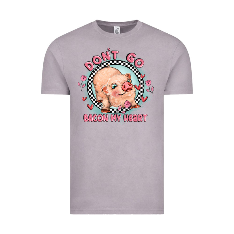 Dont Go Bacon My Heart Vintage Tee by MaliasSmallBusiness | Teevron