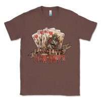 Chestnut long live cowboys cards Classic Tee - NancyCooperArtShop