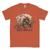 Copper long live cowboys cards Classic Tee - NancyCooperArtShop