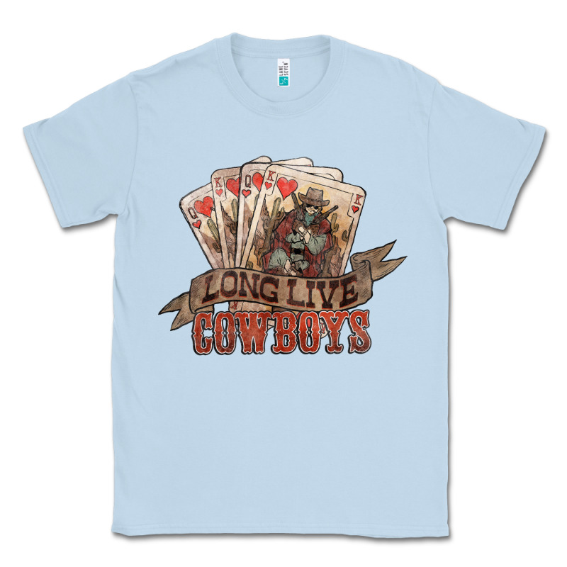 Long Live Cowboys Cards Classic Tee by NancyCooperArtShop | Teevron
