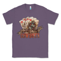 Lavender long live cowboys cards Classic Tee - NancyCooperArtShop