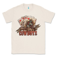 Natural long live cowboys cards Classic Tee - NancyCooperArtShop