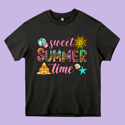 Sweet Summer Time Heavy Core Tee Designed By Adodesignshop