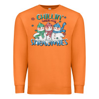 Carrot chillin with my snowmies Premium Sweatshirt - CowGirlArtShop