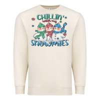 Sandshell chillin with my snowmies Premium Sweatshirt - CowGirlArtShop