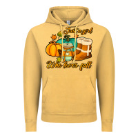 Vintage Mustard just a girl who loves fall Vintage Hoodie - Jasminsmagicworld