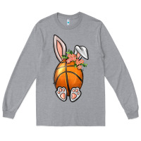 Basketball Easter Bunny Long Sleeve Tee | Teevron