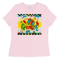 Bubblegum Pink gamer Ladies Tee - JahusDesignShop