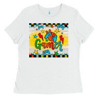 White gamer Ladies Tee - JahusDesignShop