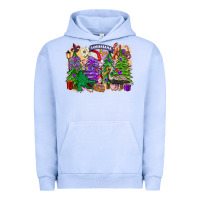 Pigment Grape Ice christmas louisiana mardi gras trees Urban Hoodie - FaDigitalArtStudio