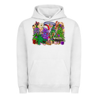 Christmas Louisiana Mardi Gras Trees Urban Hoodie | Teevron