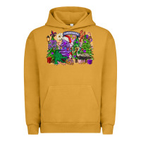 Pigment Peanut Butter christmas louisiana mardi gras trees Urban Hoodie - FaDigitalArtStudio