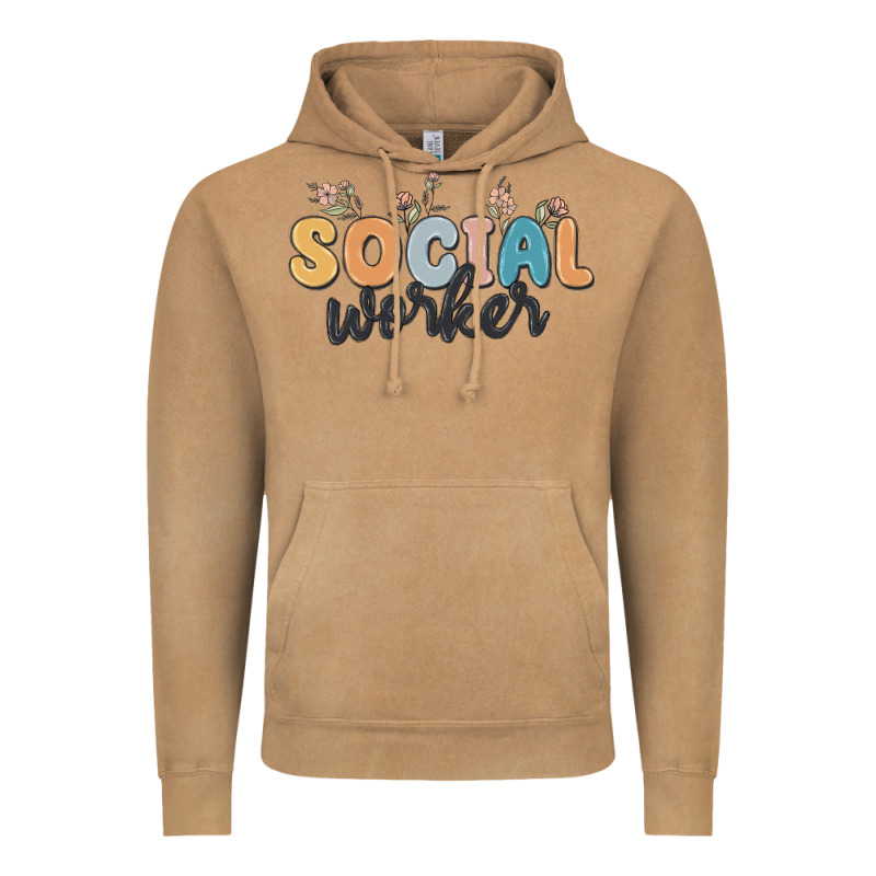 Social Worker Vintage Hoodie by MaliasSmallBusiness | Teevron