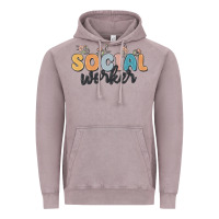 Vintage Zinc social worker Vintage Hoodie - MaliasSmallBusiness