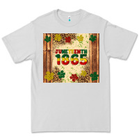 Dove Grey juneteenth 1865 Premium Tee - Artiststas