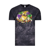 Cloud Black mardi gras king cake Vintage Tee - MaliasSmallBusiness