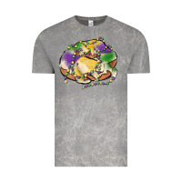 Cloud Rock mardi gras king cake Vintage Tee - MaliasSmallBusiness