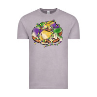 Vintage Zinc mardi gras king cake Vintage Tee - MaliasSmallBusiness