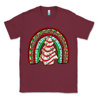 Burgundy little debbie tree cakes rainbow Classic Tee - JahusDesignShop