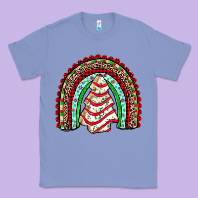 Little Debbie Tree Cakes Rainbow Classic Tee Designed By Jahusdesignshop