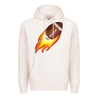 Pale Pink american football Premium Hoodie - JahusDesignShop