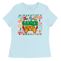 Baby Blue the best gamer Ladies Tee - JahusDesignShop