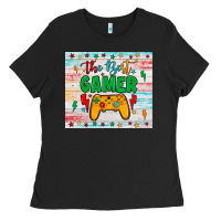 Black the best gamer Ladies Tee - JahusDesignShop