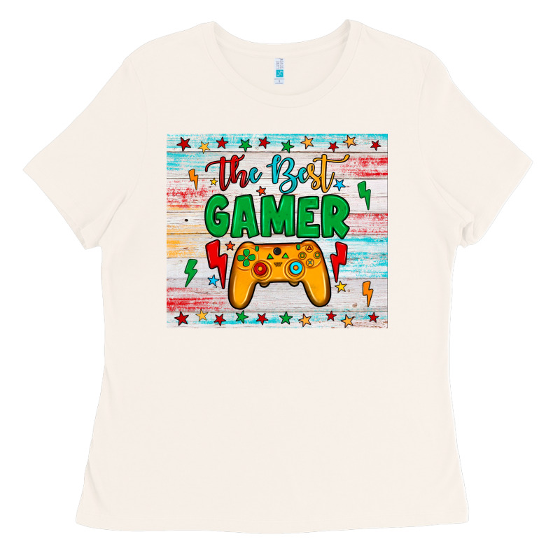 The Best Gamer Ladies Tee by JahusDesignShop | Teevron