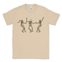 Mushroom dancing skeletons Classic Tee - MaliasSmallBusiness