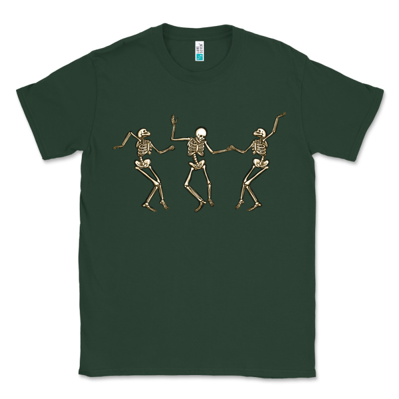 Dancing Skeletons Classic Tee by MaliasSmallBusiness | Teevron