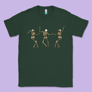 Dancing Skeletons Classic Tee Designed By Maliassmallbusiness