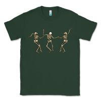 Sports Green dancing skeletons Classic Tee - MaliasSmallBusiness