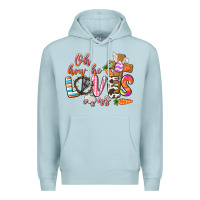 Blue Mist oh how he loves us Premium Hoodie - CowGirlArtShop