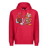 Cardinal oh how he loves us Premium Hoodie - CowGirlArtShop