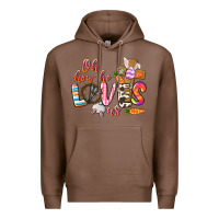 Chestnut oh how he loves us Premium Hoodie - CowGirlArtShop