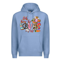 Colony Blue oh how he loves us Premium Hoodie - CowGirlArtShop