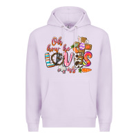 Lilac oh how he loves us Premium Hoodie - CowGirlArtShop