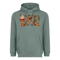 Sage my blood type is pumpkin spice Heavyweight Hoodie - CowGirlArtShop