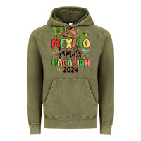Vintage Olive mexico family vacation 2024 Vintage Hoodie - MaliasSmallBusiness