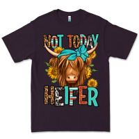 Plum not today heifer long haired cow Premium Tee - Jasminsmagicworld