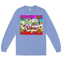 Colony Blue Pride Vibes LGBTQ+ Tumbler Long Sleeve Tee - BundleAndBundleShop