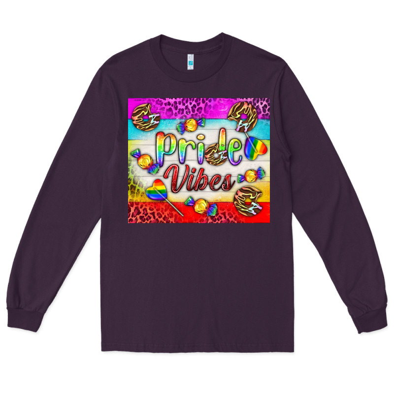 Pride Vibes Lgbtq+ Tumbler Long Sleeve Tee by BundleAndBundleShop | Teevron