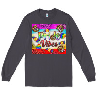 Smoke Pride Vibes LGBTQ+ Tumbler Long Sleeve Tee - BundleAndBundleShop