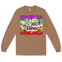Toasted Coconut Pride Vibes LGBTQ+ Tumbler Long Sleeve Tee - BundleAndBundleShop