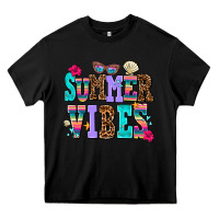 Black summer vibes Heavy Core Tee - AdoDesignShop