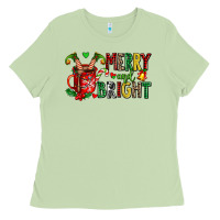Matcha merry and bright Ladies Tee - AdoDesignShop