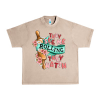 French Oak they see me rolling they hatin Urban Heavy Tee - MaliasSmallBusiness